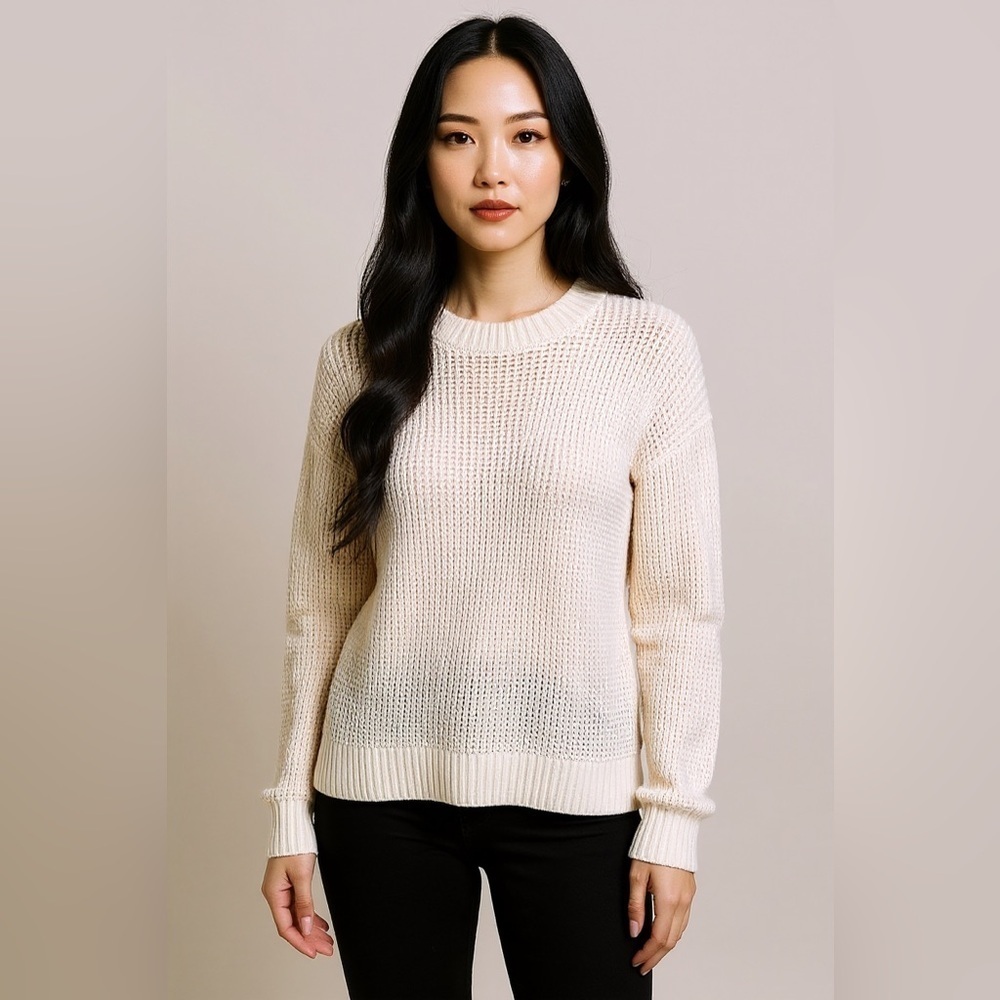 Abercrombie and Fitch‎ Wool Knit Long Sleeve Sweater Pullover Size XS